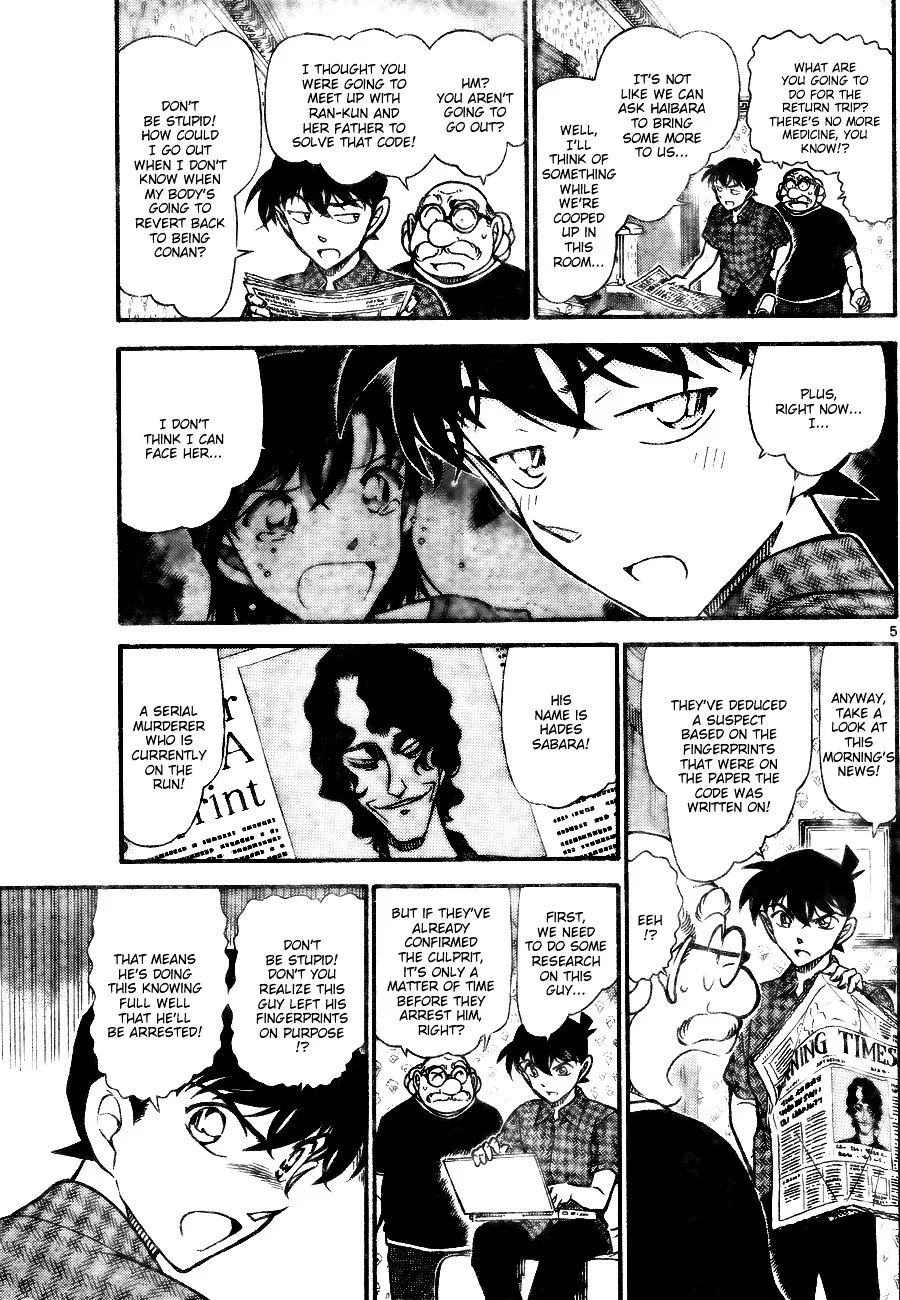 Detective Conan Chapter 746 page 5 - MangaKakalot