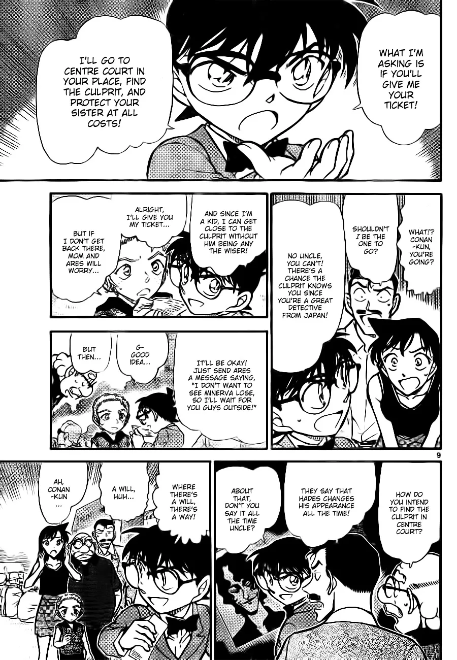 Detective Conan Chapter 749 page 9 - MangaKakalot