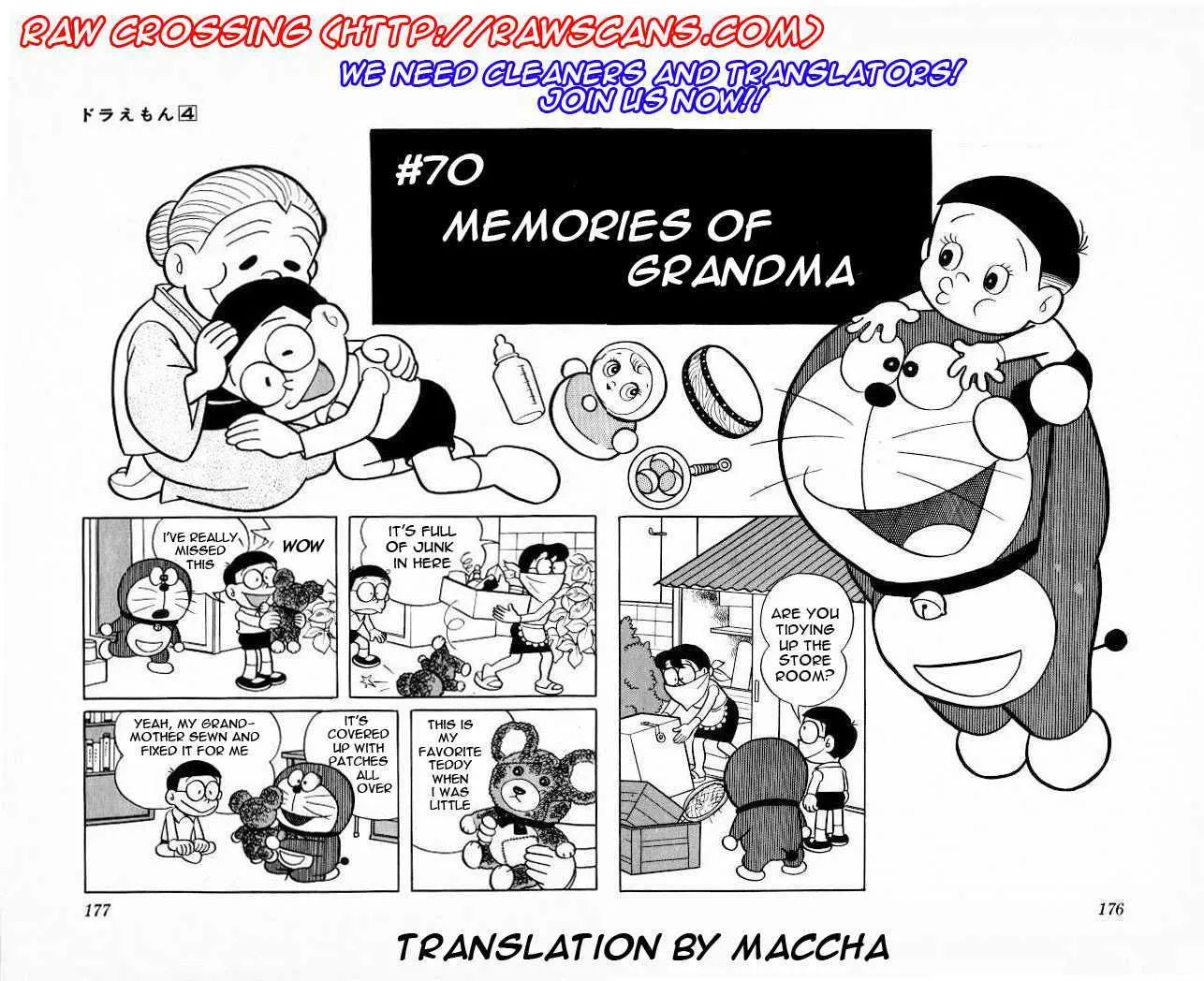 Doraemon Chapter 70 page 1 - MangaKakalot