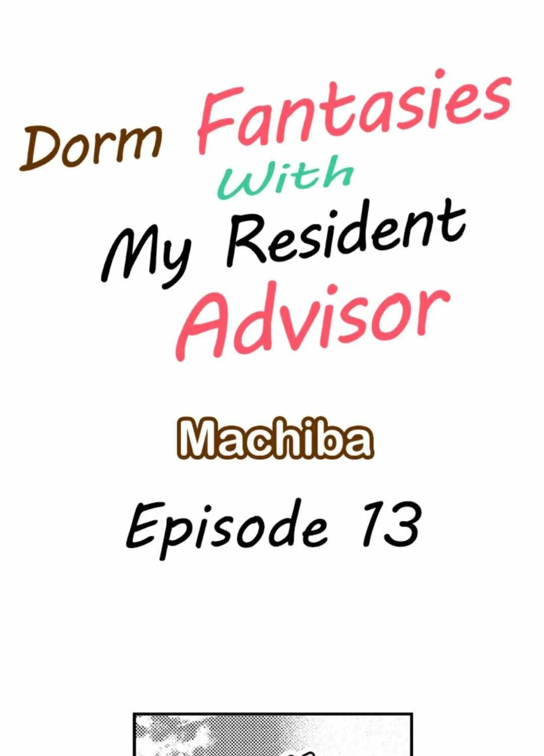 Dorm Fantasies With My Resident Advisor Chapter 13 page 3 - MangaKakalot