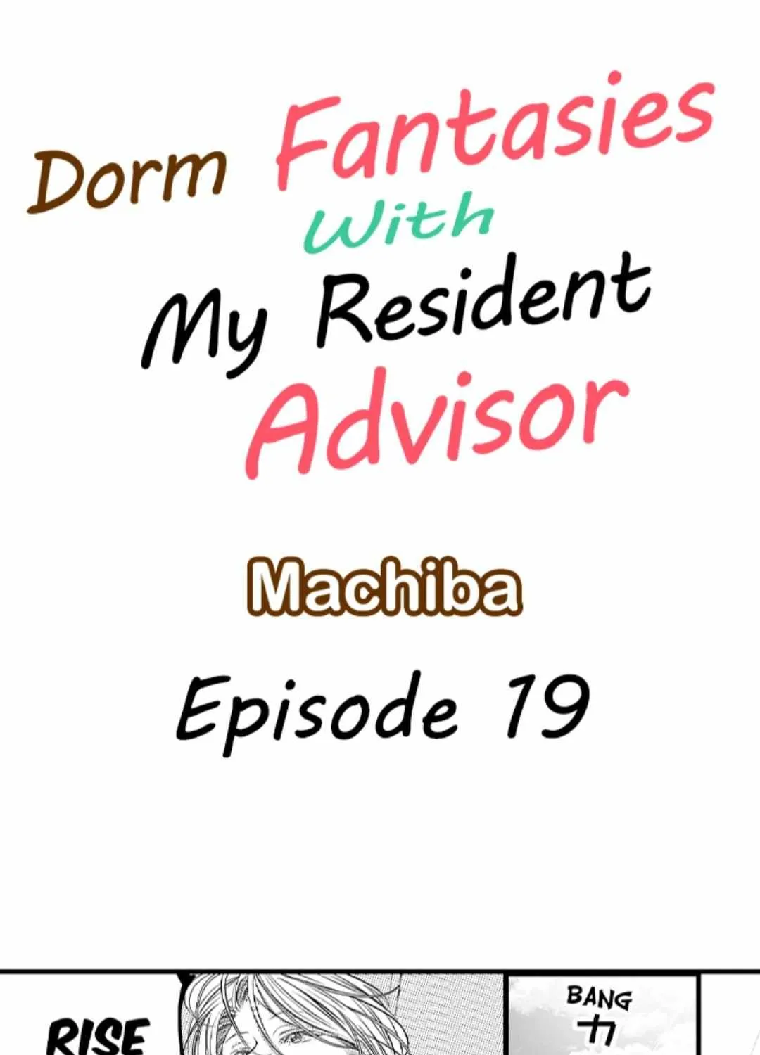 Dorm Fantasies With My Resident Advisor Chapter 19 page 3 - MangaKakalot