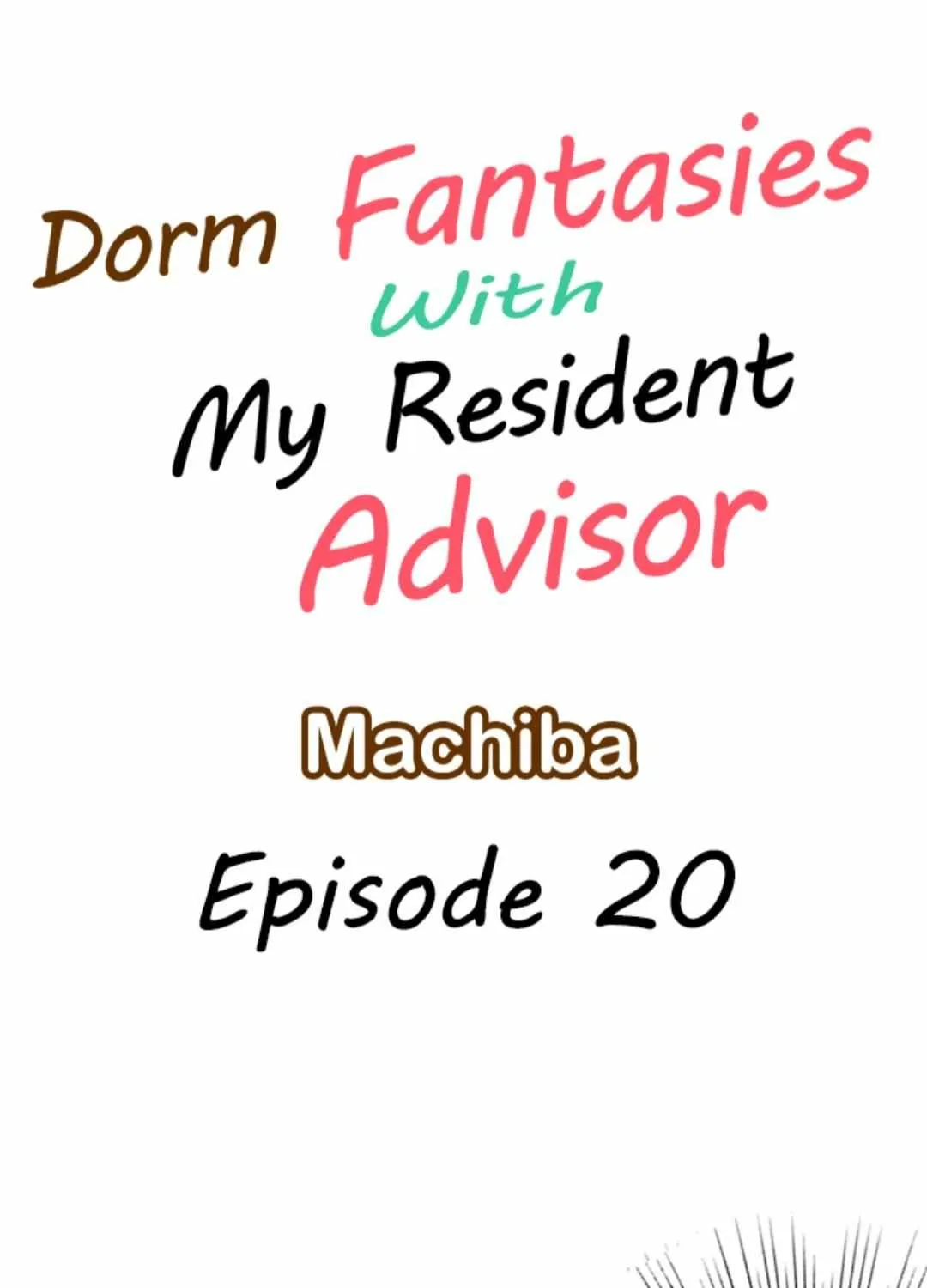 Dorm Fantasies With My Resident Advisor Chapter 20 page 3 - MangaKakalot