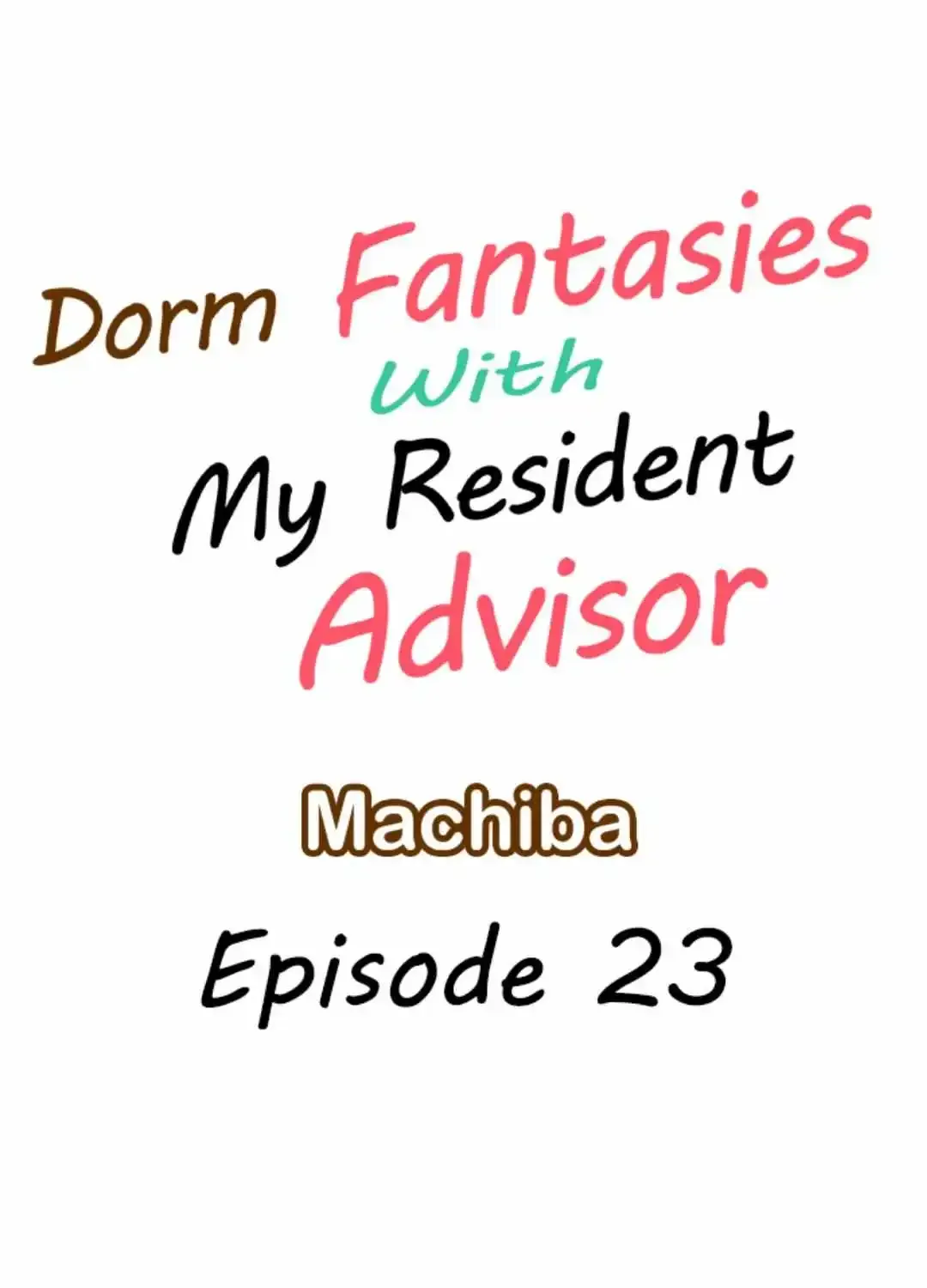 Dorm Fantasies With My Resident Advisor Chapter 23 page 4 - MangaKakalot