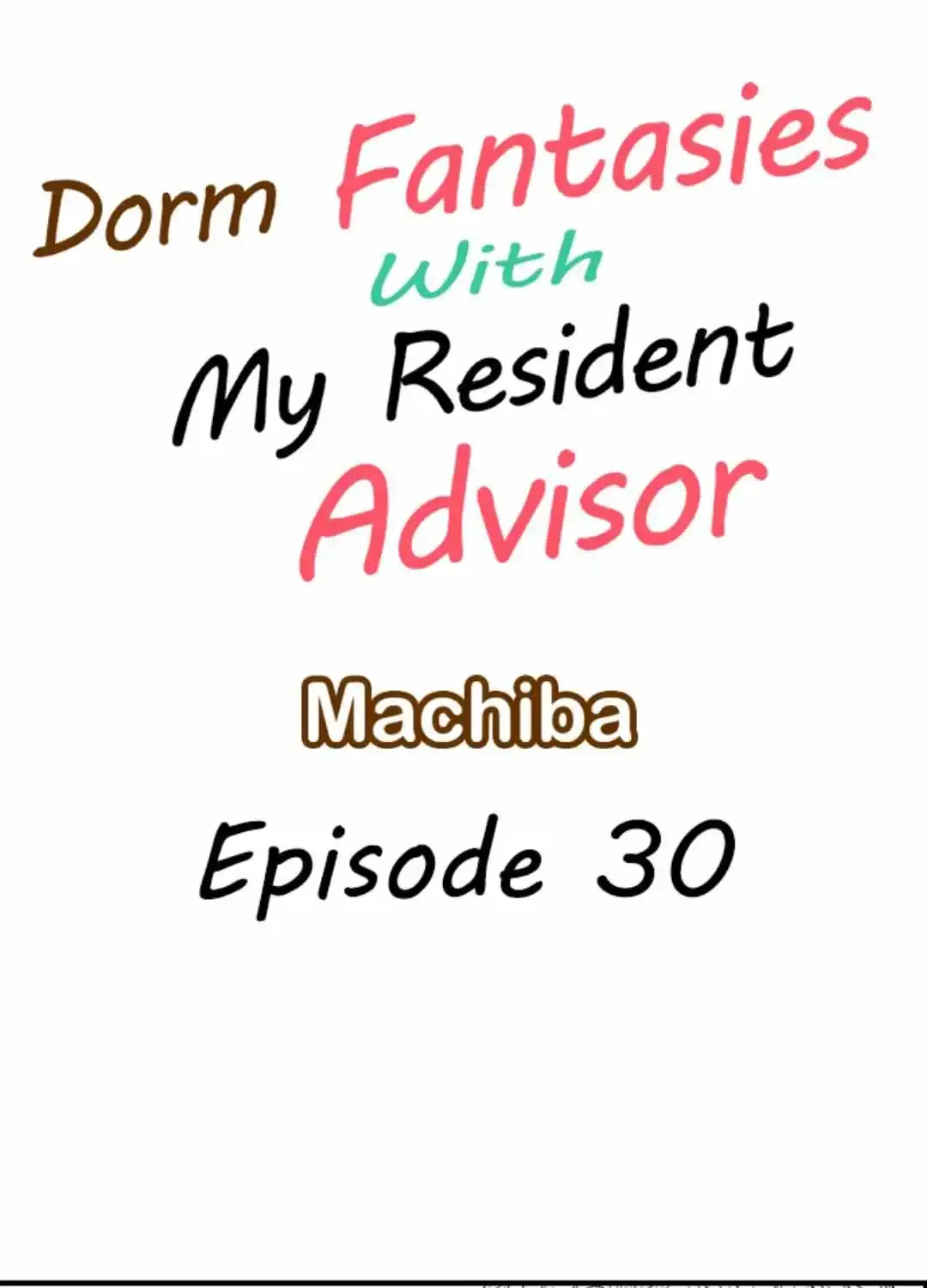 Dorm Fantasies With My Resident Advisor Chapter 30 page 3 - MangaKakalot