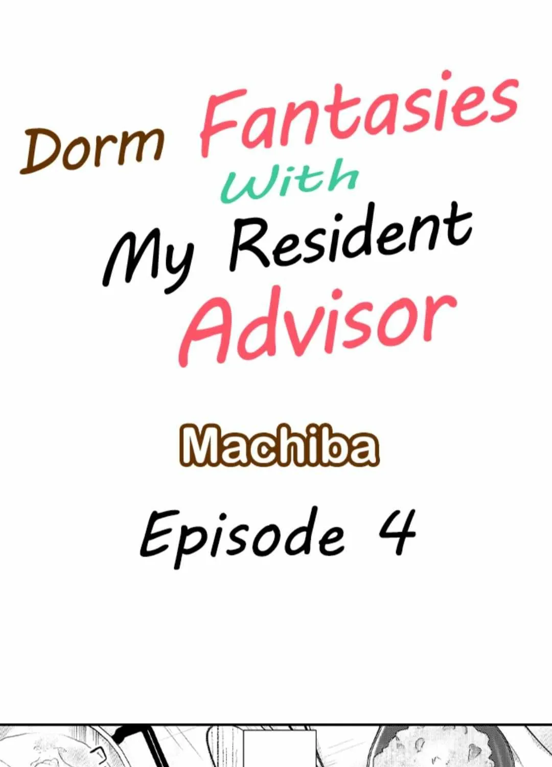 Dorm Fantasies With My Resident Advisor Chapter 4 page 3 - MangaKakalot