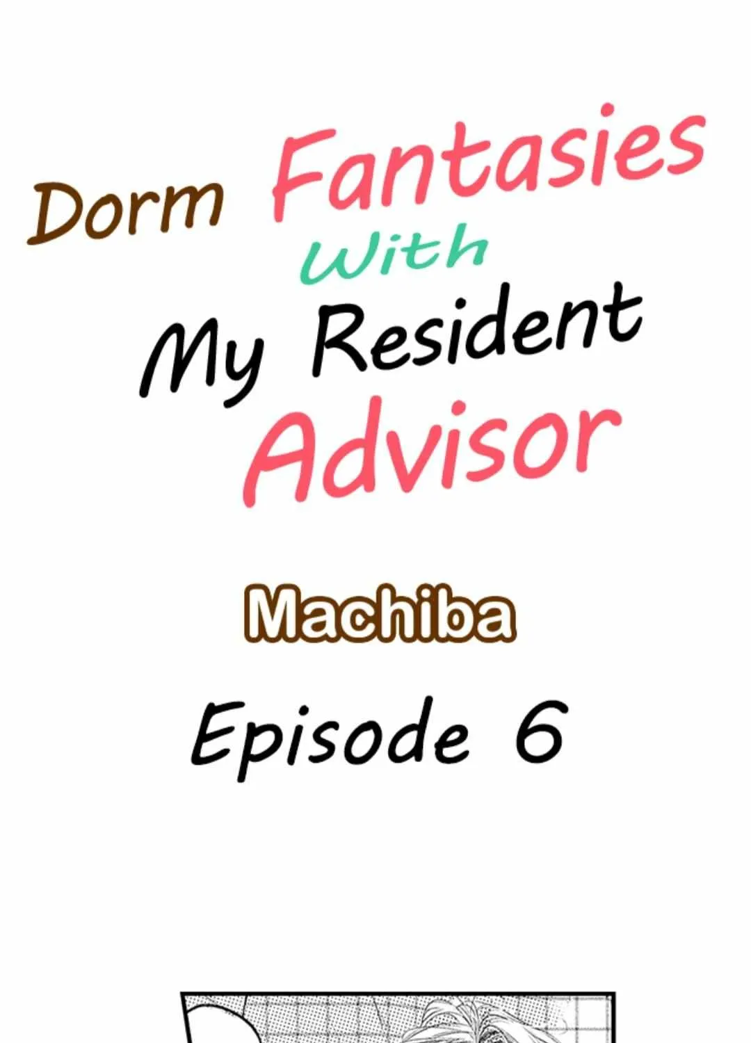 Dorm Fantasies With My Resident Advisor Chapter 6 page 3 - MangaKakalot