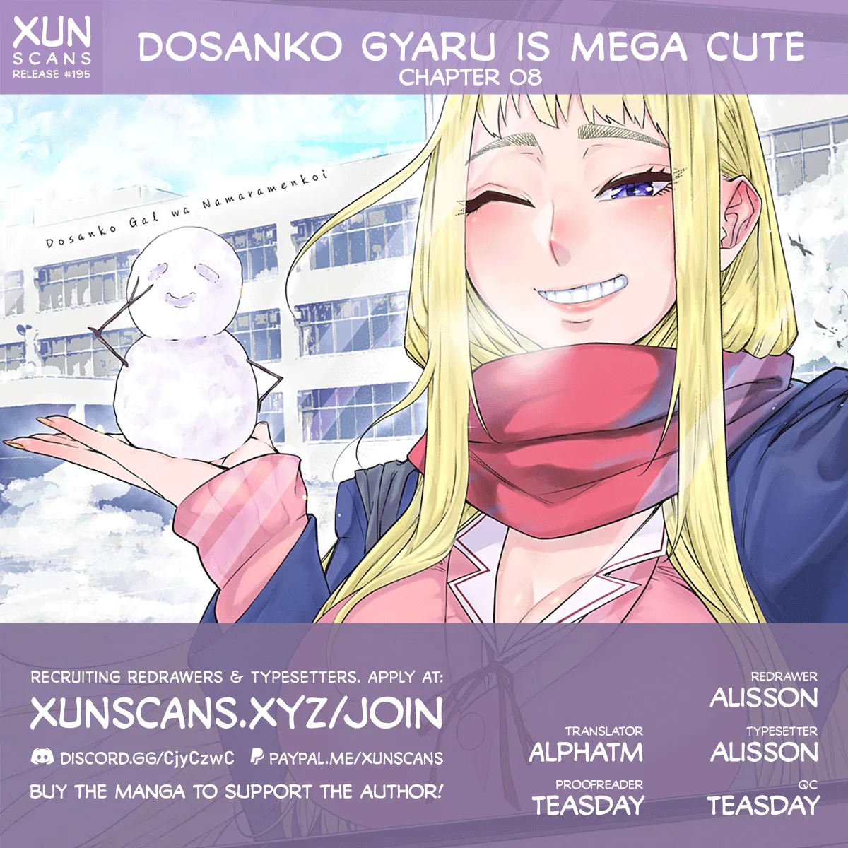 Dosanko Gyaru Is Mega Cutei Chapter 8 page 1 - MangaKakalot