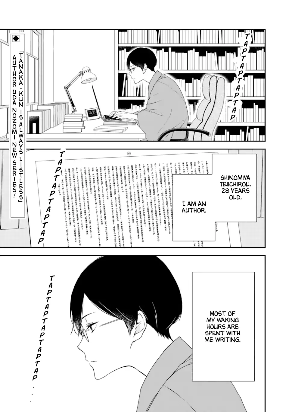 Doukyonin no Sano-kun wa Tada no Yuunou na Tantou Henshuu desu Chapter 1.1 page 1 - MangaKakalot