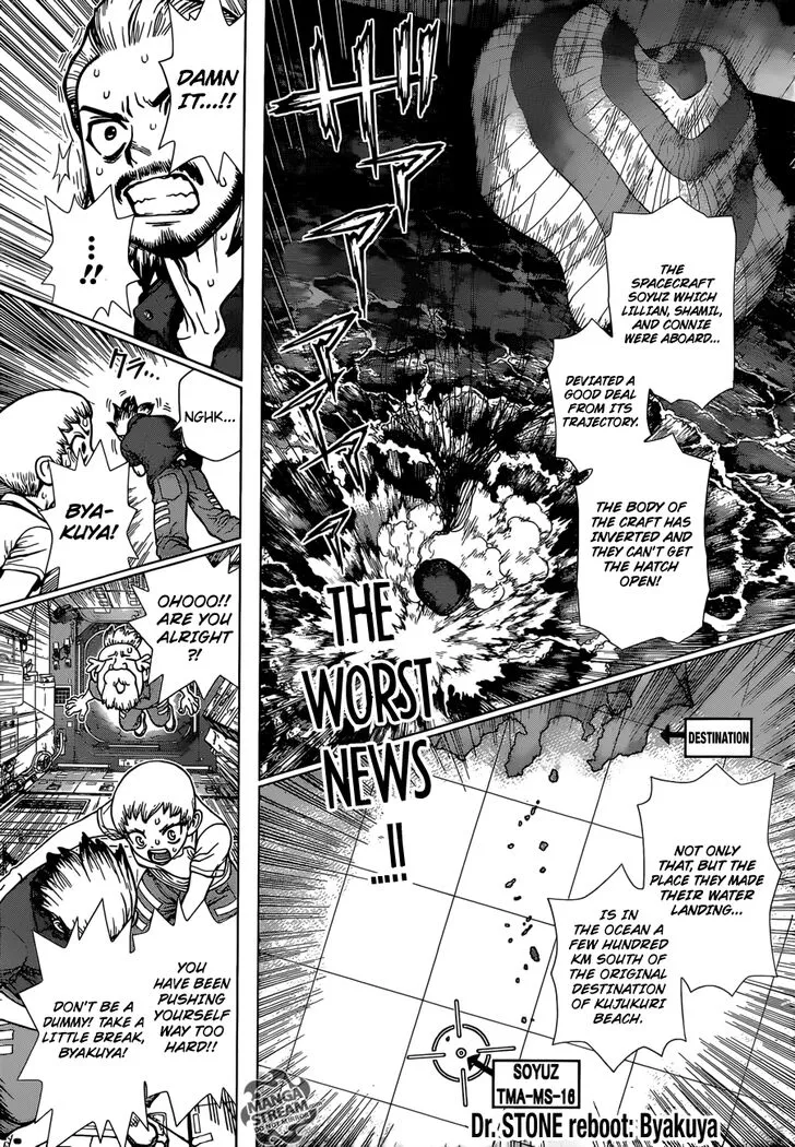 Dr. Stone Reboot: Byakuya Chapter 4 page 1 - MangaKakalot