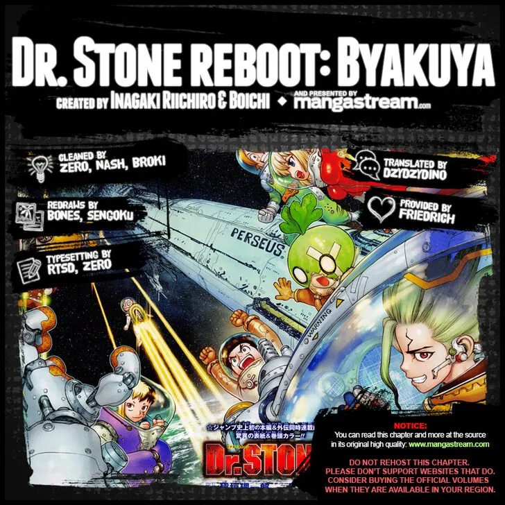 Dr. Stone Reboot: Byakuya Chapter 6 page 2 - MangaKakalot