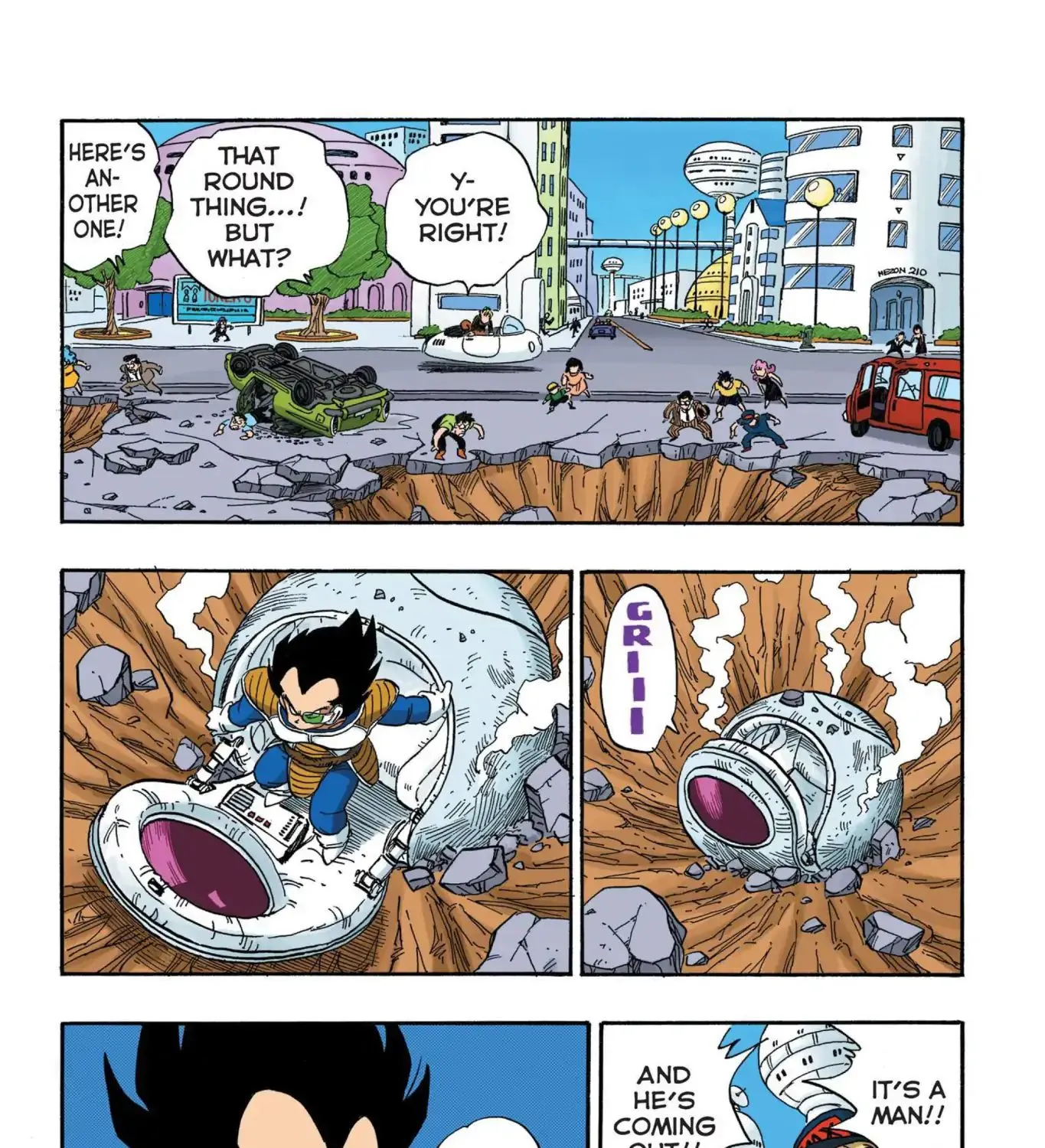 Dragon Ball Full Color Saiyan Arc Chapter 19 page 3 - MangaKakalot