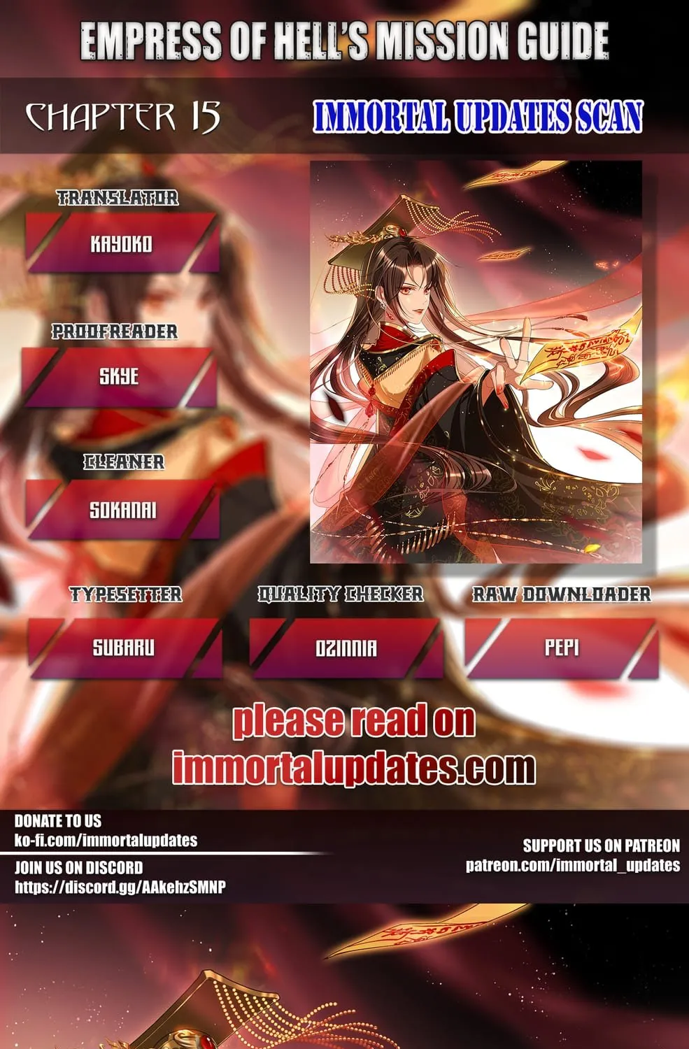 Empress Of Hell’S Mission Guide Chapter 15 page 1 - MangaKakalot