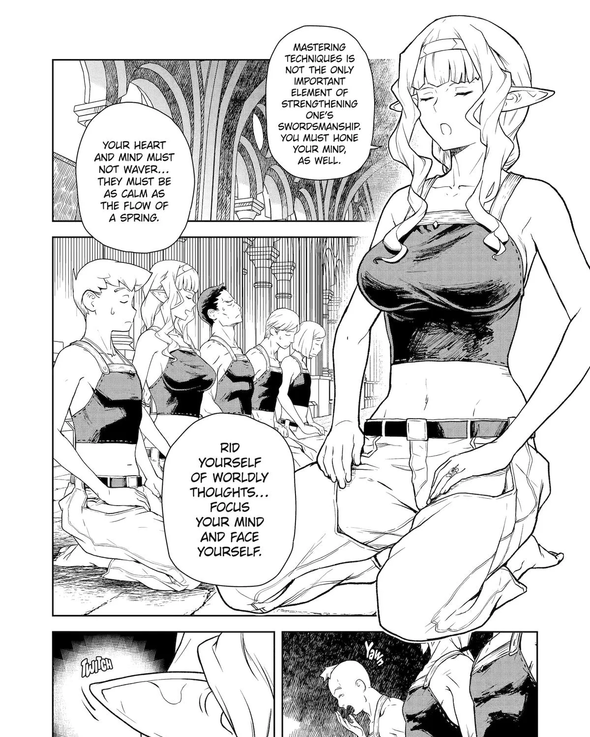 Even the Captain Knight, Miss Elf, Wants to be a Maiden. Chapter 14 page 11 - MangaKakalot