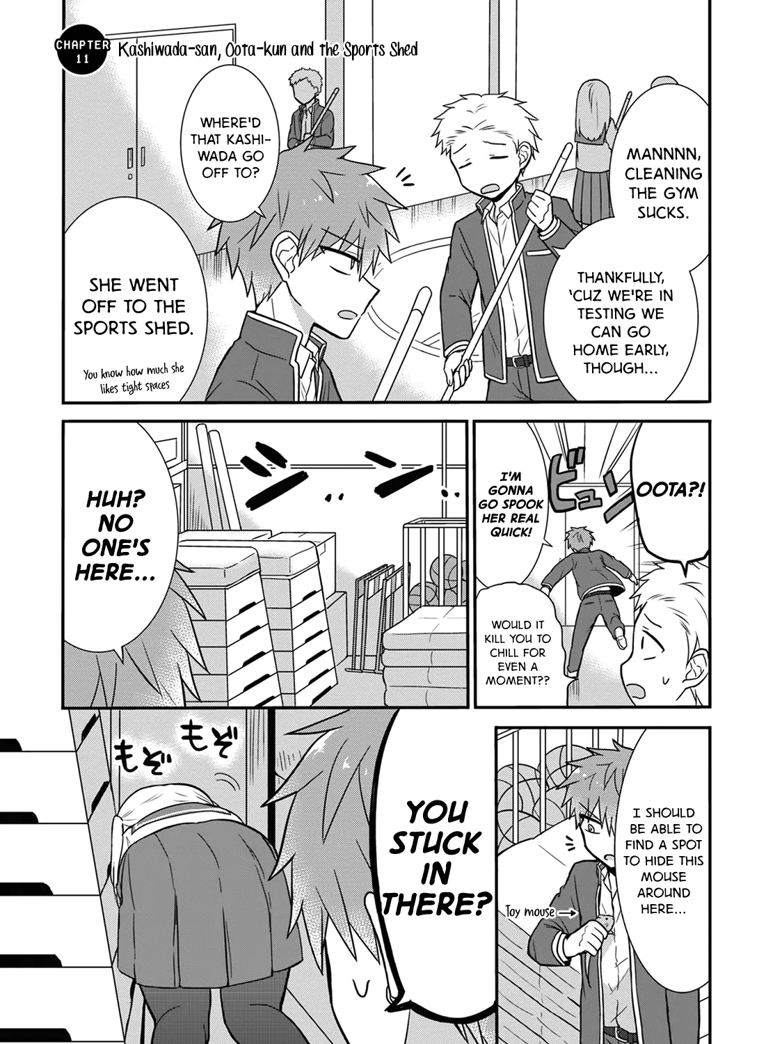 Expressionless Kashiwada-San And Emotional Oota-Kun Chapter 11 page 2 - MangaKakalot