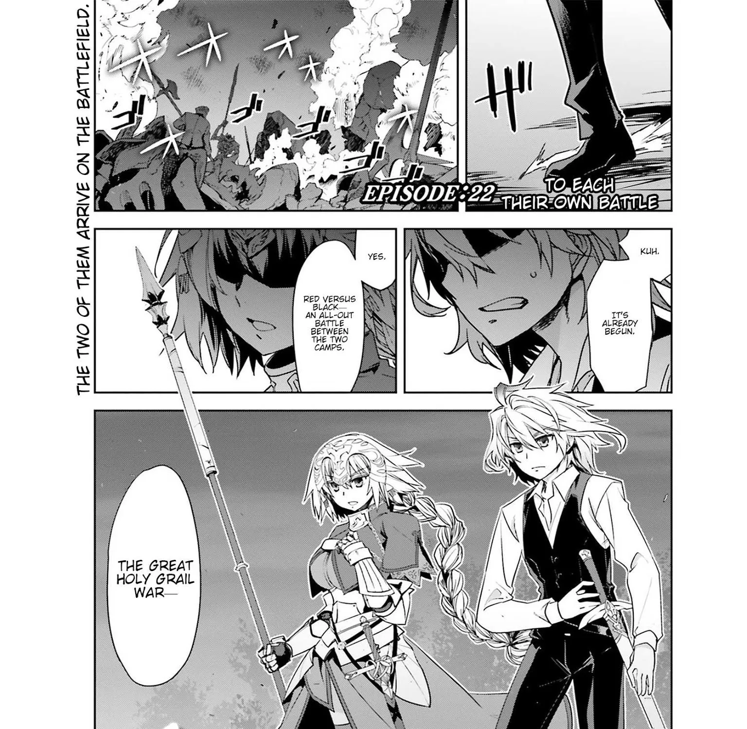 Fate/apocrypha Chapter 22 page 1 - MangaKakalot