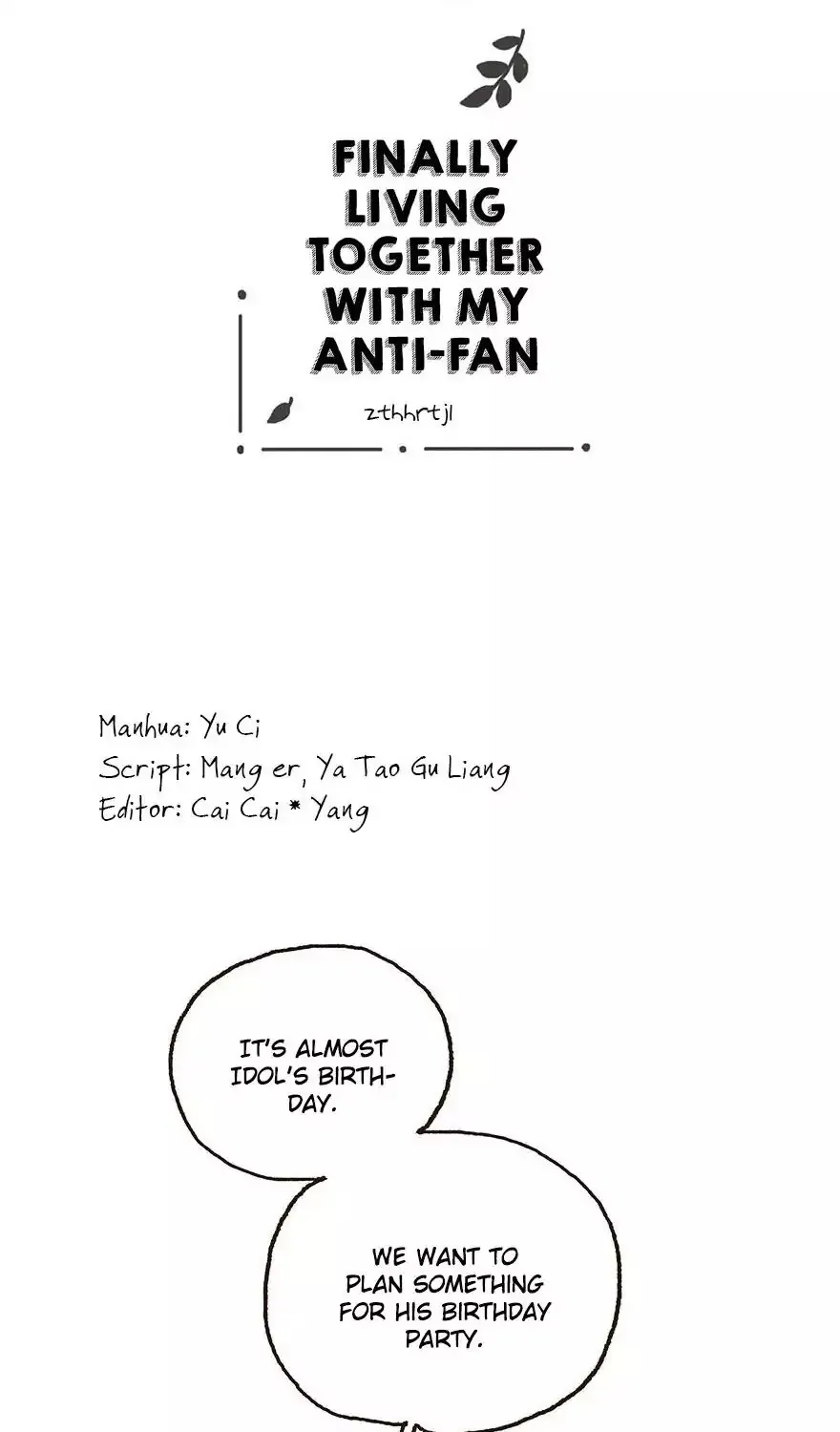 Finally Living Together With My Anti-Fan Chapter 32 page 5 - MangaKakalot