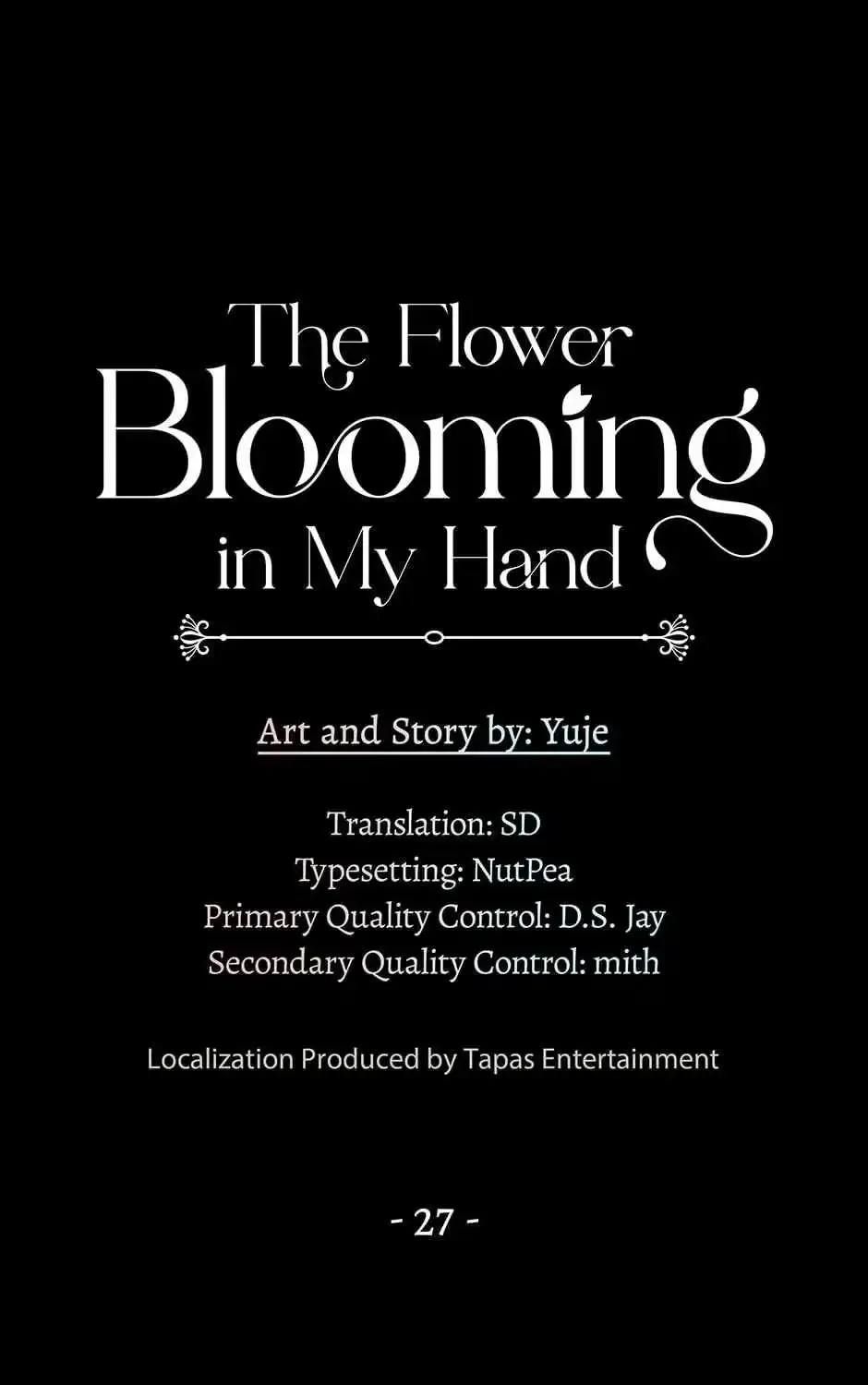 Flower Blooming From The Palm Of Your Hand Chapter 27 page 21 - MangaKakalot