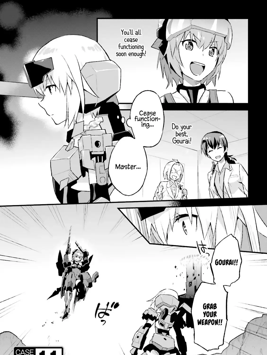 Frame Arms Girl: Lab Days Chapter 11 page 1 - MangaKakalot