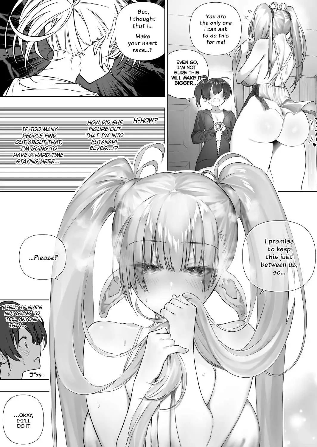 Futanari No Elf - Page 1