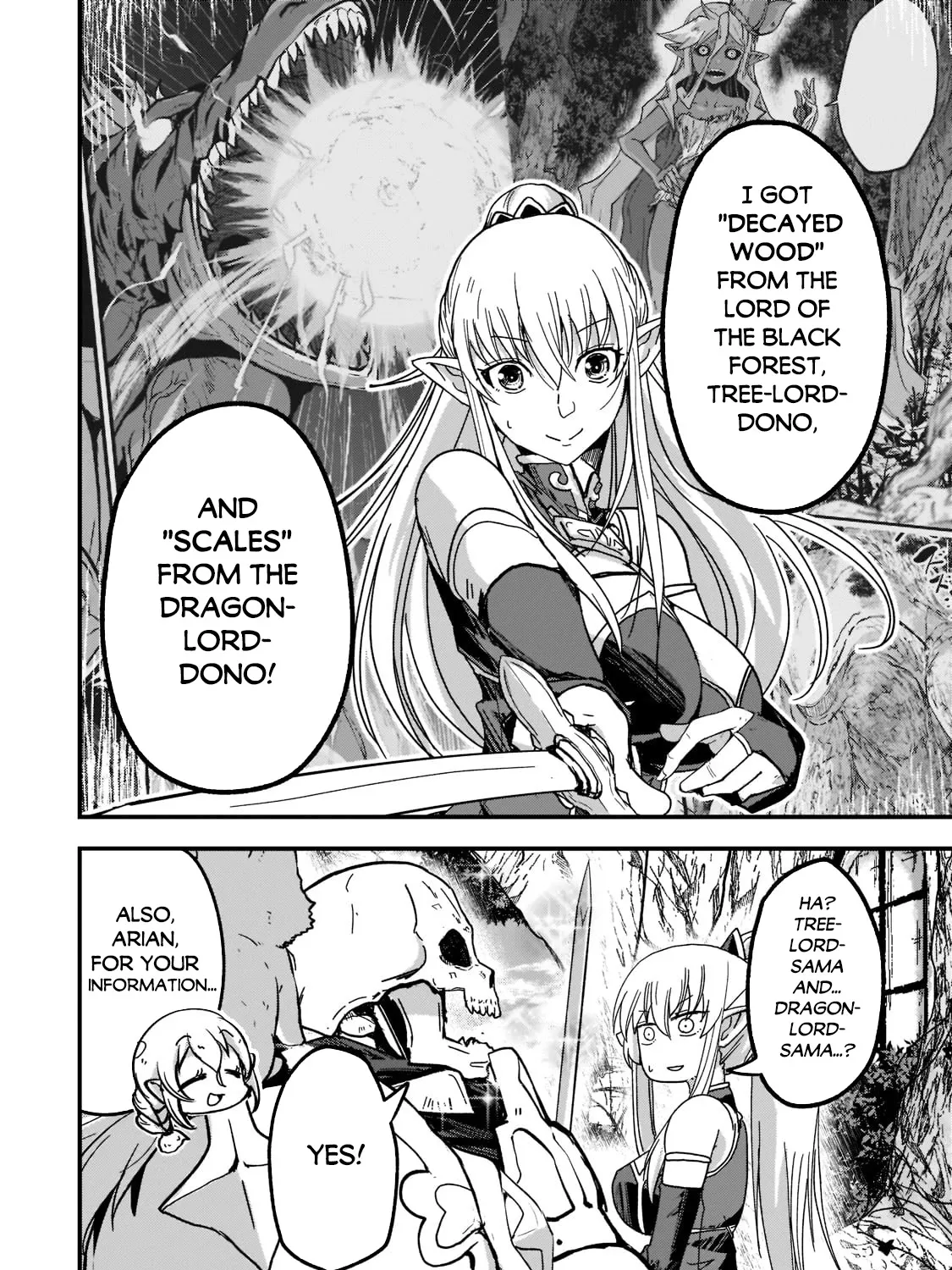 Gaikotsu Kishi-Sama, Tadaima Isekai E Odekake-Chuu Chapter 55 page 50 - MangaKakalot