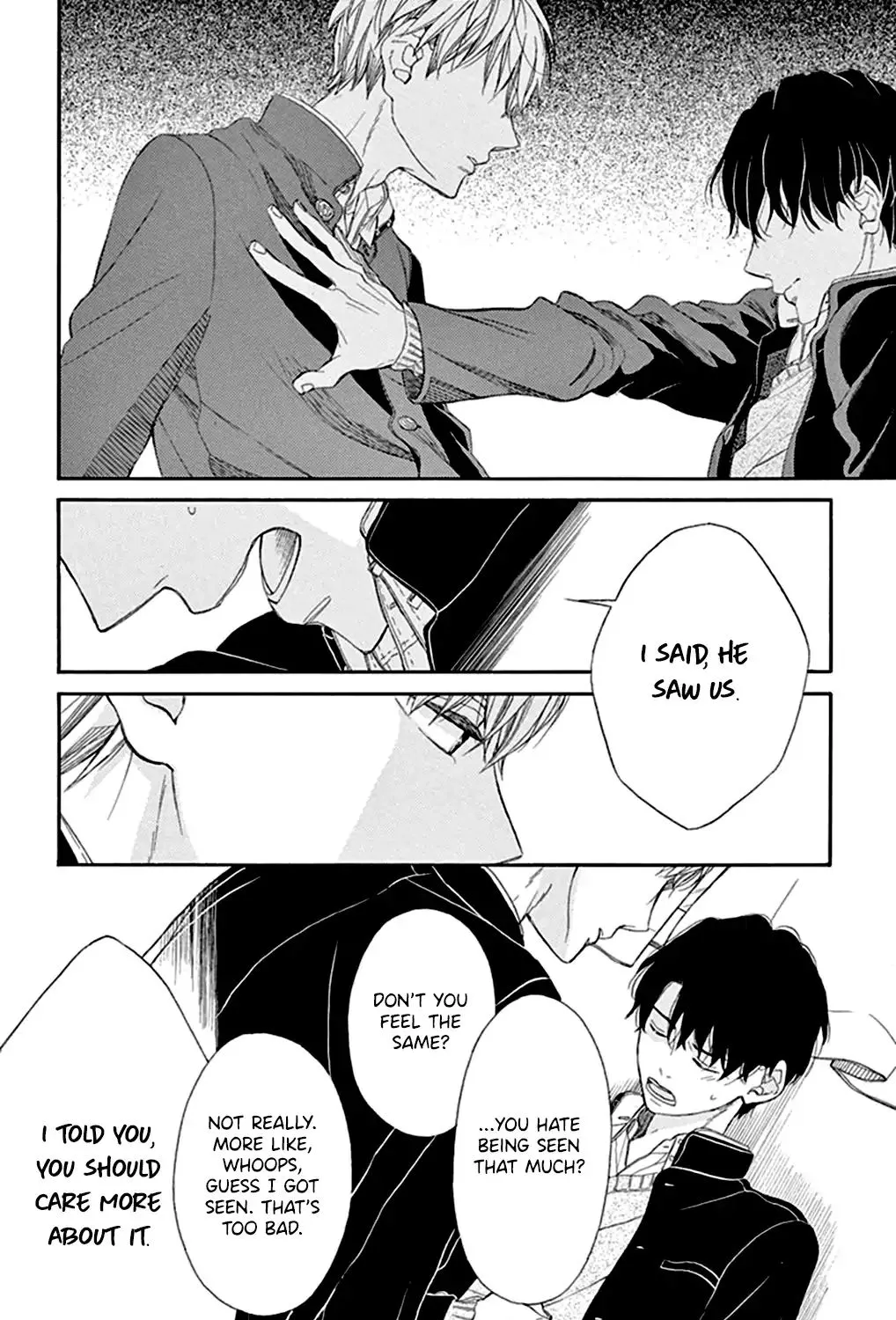 Gakuran No Nakamade Sawatte Hoshii Chapter 1 page 22 - MangaKakalot