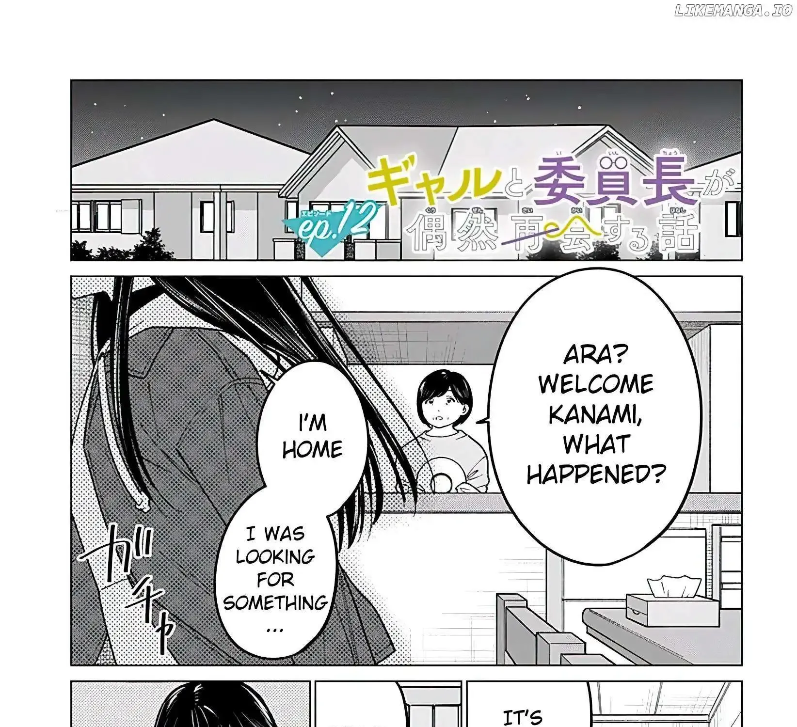 Gal To Iinchou Ga Guuzen Saikai Suru Hanashi Chapter 12 page 6 - MangaKakalot