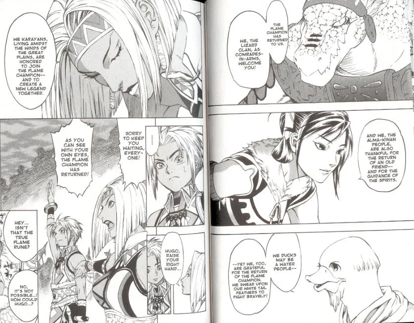 Gensou Suikoden III - Unmei no Keishousha Chapter 1.6000000000000005 page 11 - MangaKakalot