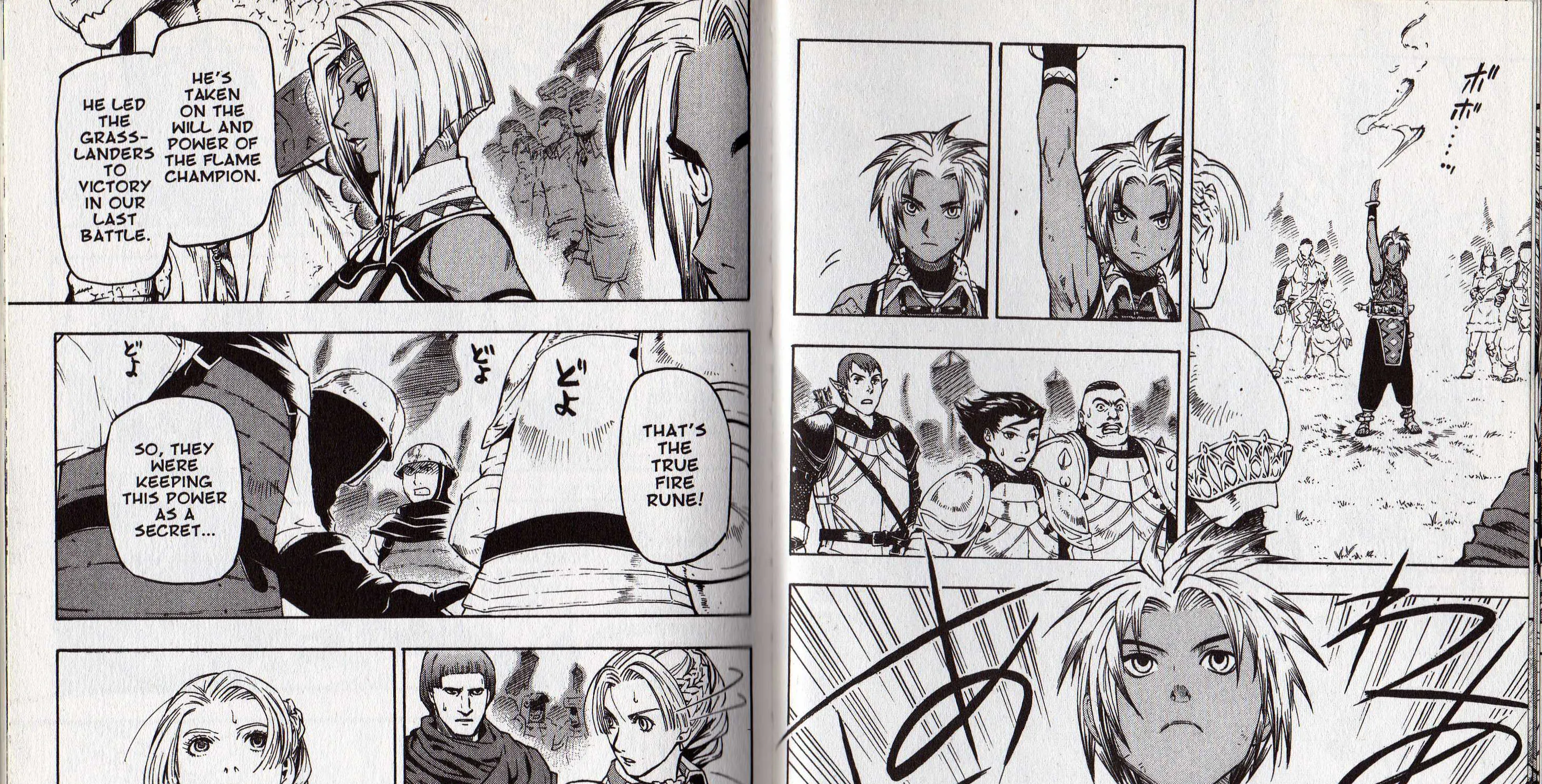 Gensou Suikoden III - Unmei no Keishousha Chapter 1.7000000000000006 page 46 - MangaKakalot