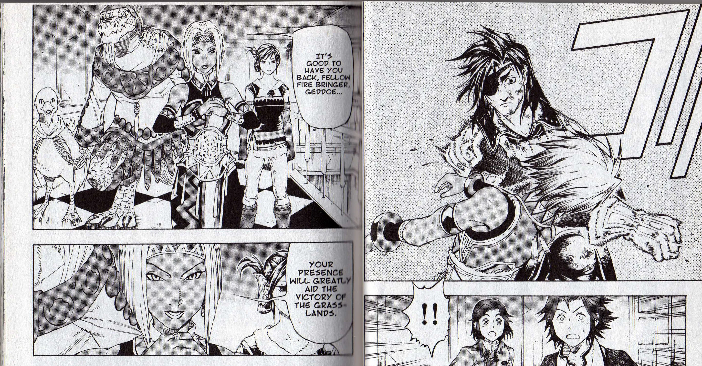 Gensou Suikoden III - Unmei no Keishousha Chapter 1.9000000000000008 page 45 - MangaKakalot