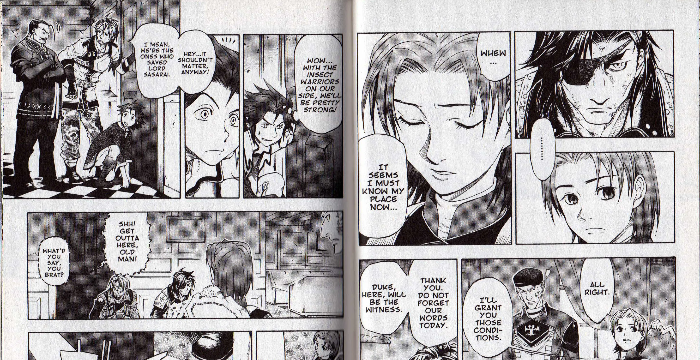 Gensou Suikoden III - Unmei no Keishousha Chapter 1.9000000000000008 page 53 - MangaKakalot