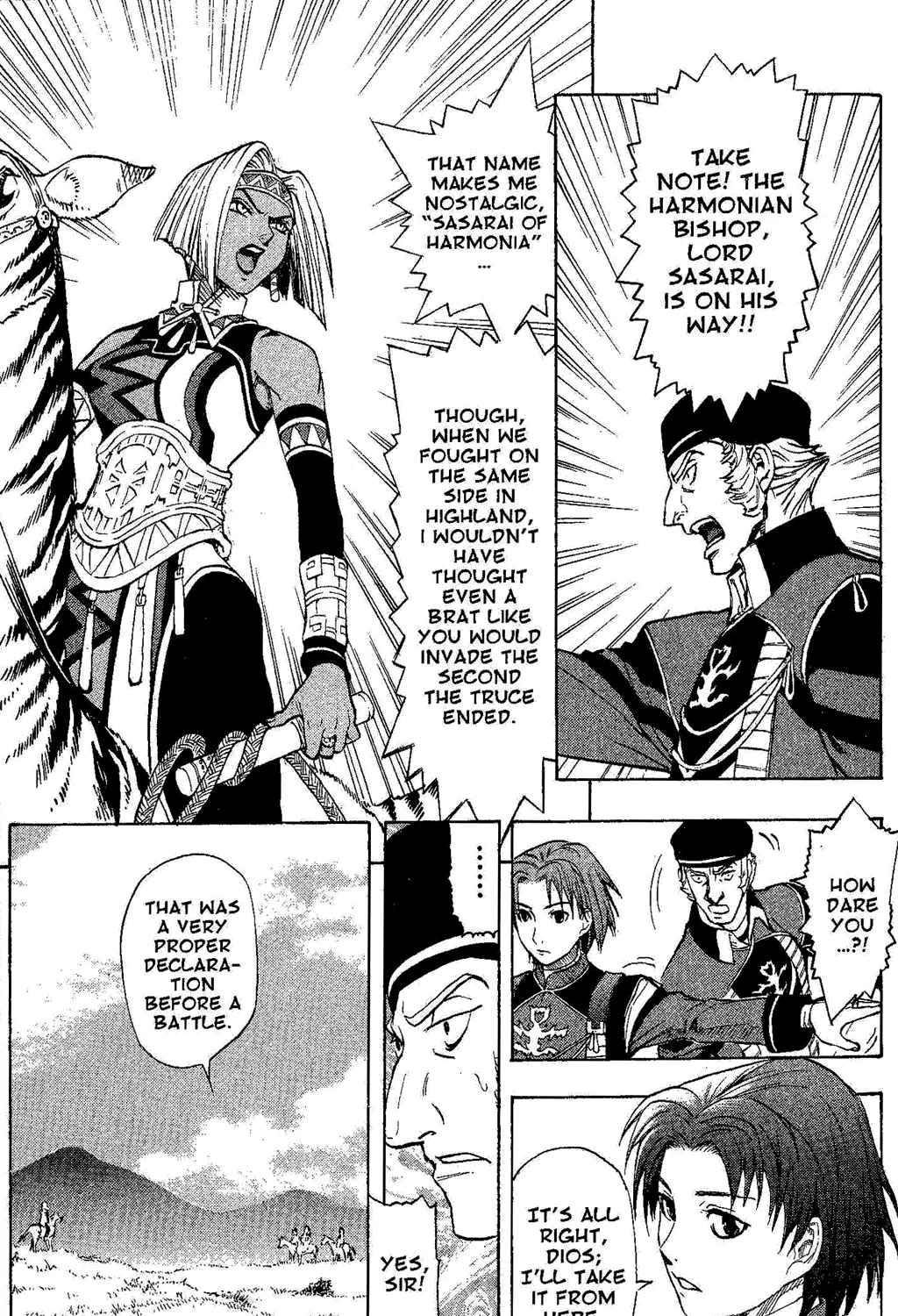 Gensou Suikoden III - Unmei no Keishousha Chapter 2.4000000000000004 page 45 - MangaKakalot