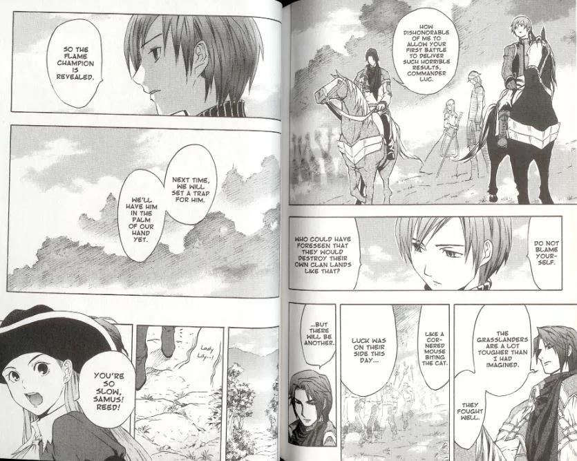 Gensou Suikoden III - Unmei no Keishousha Chapter 2.6000000000000005 page 33 - MangaKakalot