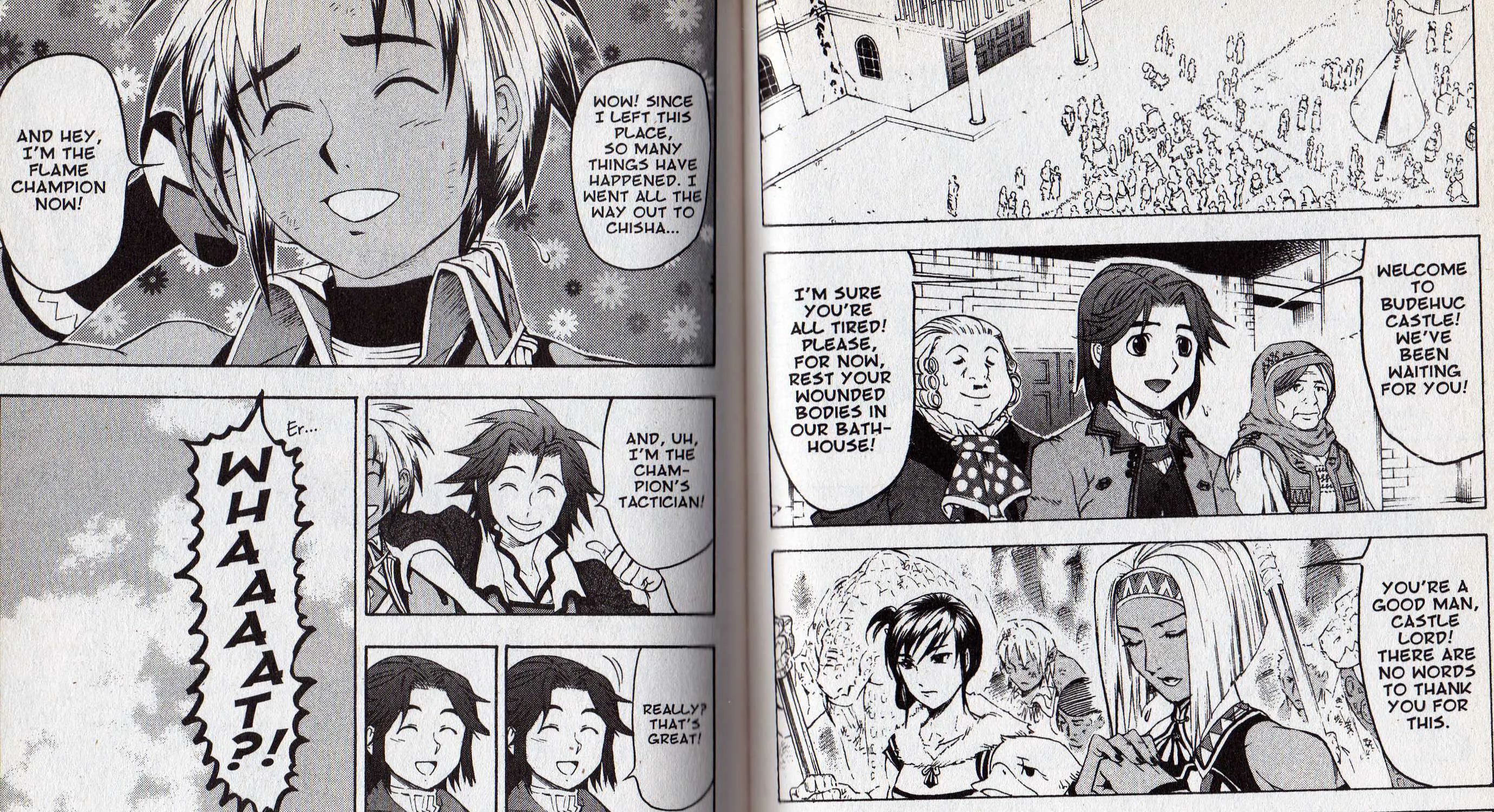 Gensou Suikoden III - Unmei no Keishousha Chapter 2.8000000000000007 page 50 - MangaKakalot