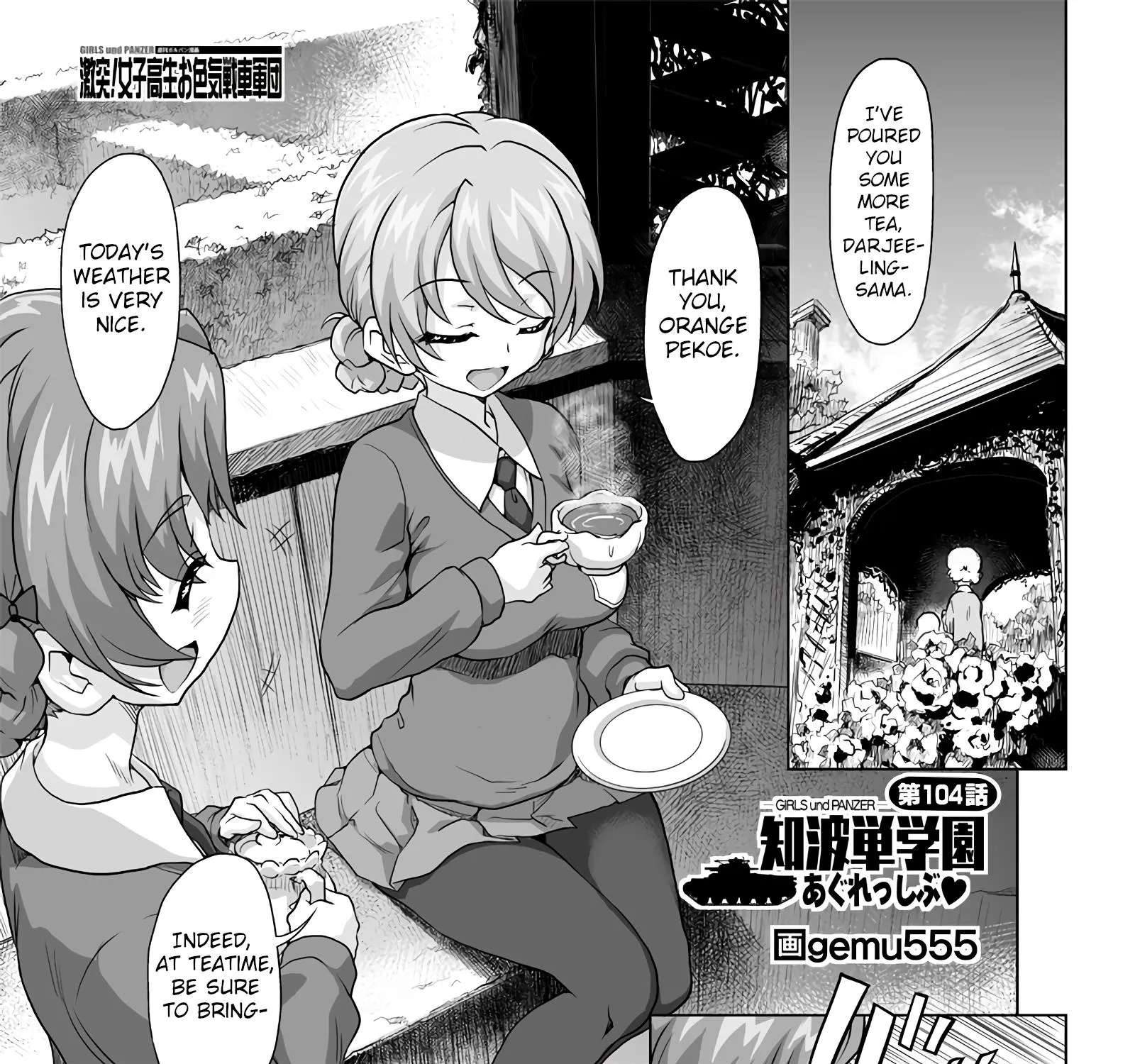 Girls und Panzer - Chi-HaTan Academy Aggressive Chapter 104 page 1 - MangaKakalot