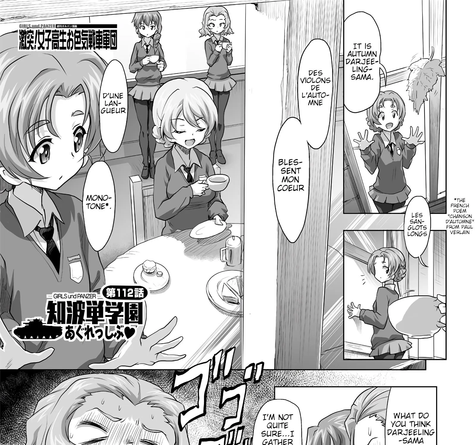 Girls und Panzer - Chi-HaTan Academy Aggressive Chapter 112 page 1 - MangaKakalot