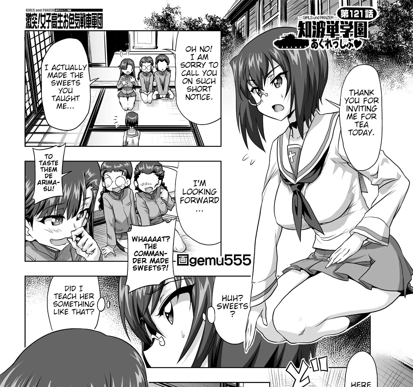 Girls und Panzer - Chi-HaTan Academy Aggressive Chapter 121 page 1 - MangaKakalot