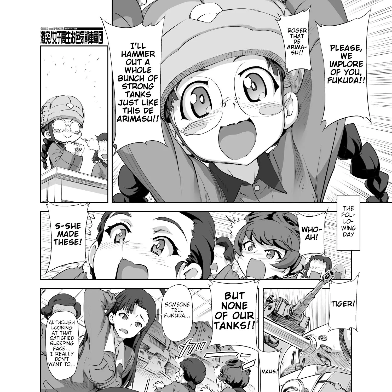 Girls und Panzer - Chi-HaTan Academy Aggressive Chapter 24 page 3 - MangaKakalot