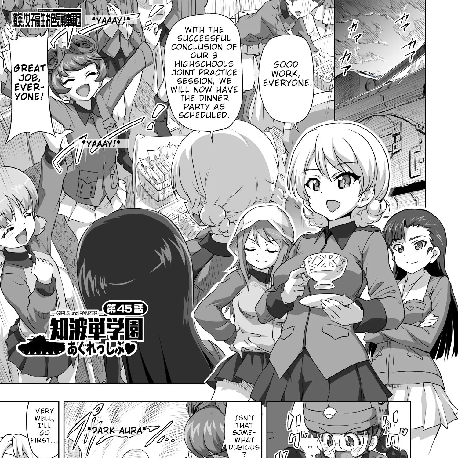 Girls und Panzer - Chi-HaTan Academy Aggressive Chapter 45 page 1 - MangaKakalot