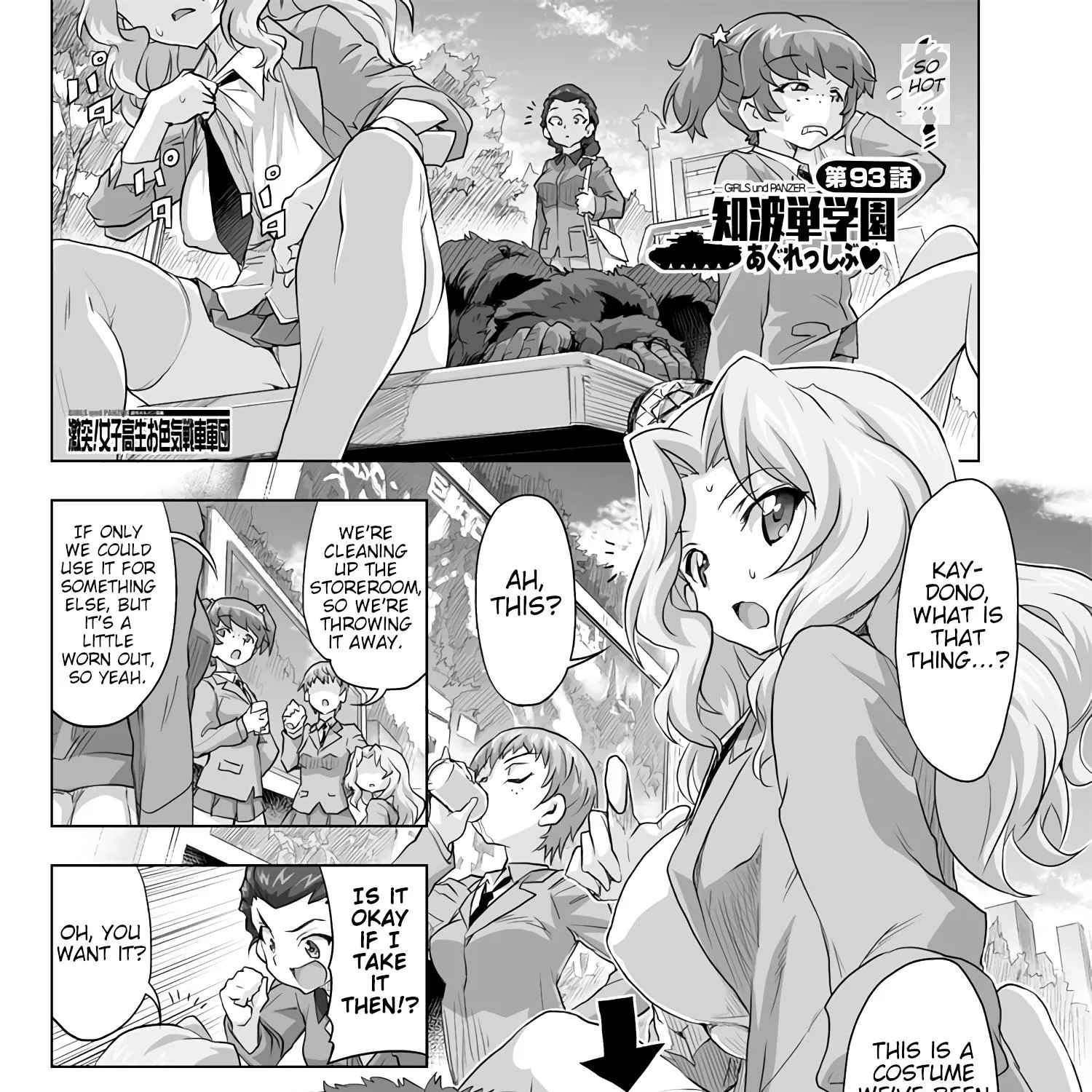 Girls und Panzer - Chi-HaTan Academy Aggressive Chapter 93 page 1 - MangaKakalot