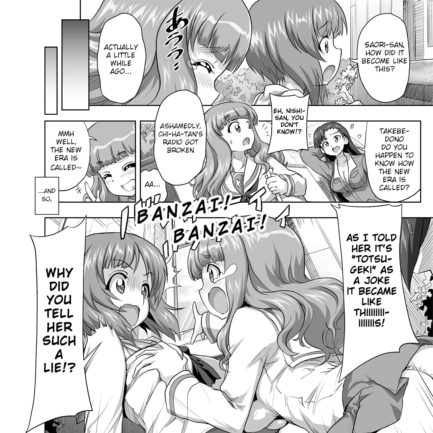 Girls und Panzer - Chi-HaTan Academy Aggressive Chapter 98 page 3 - MangaKakalot