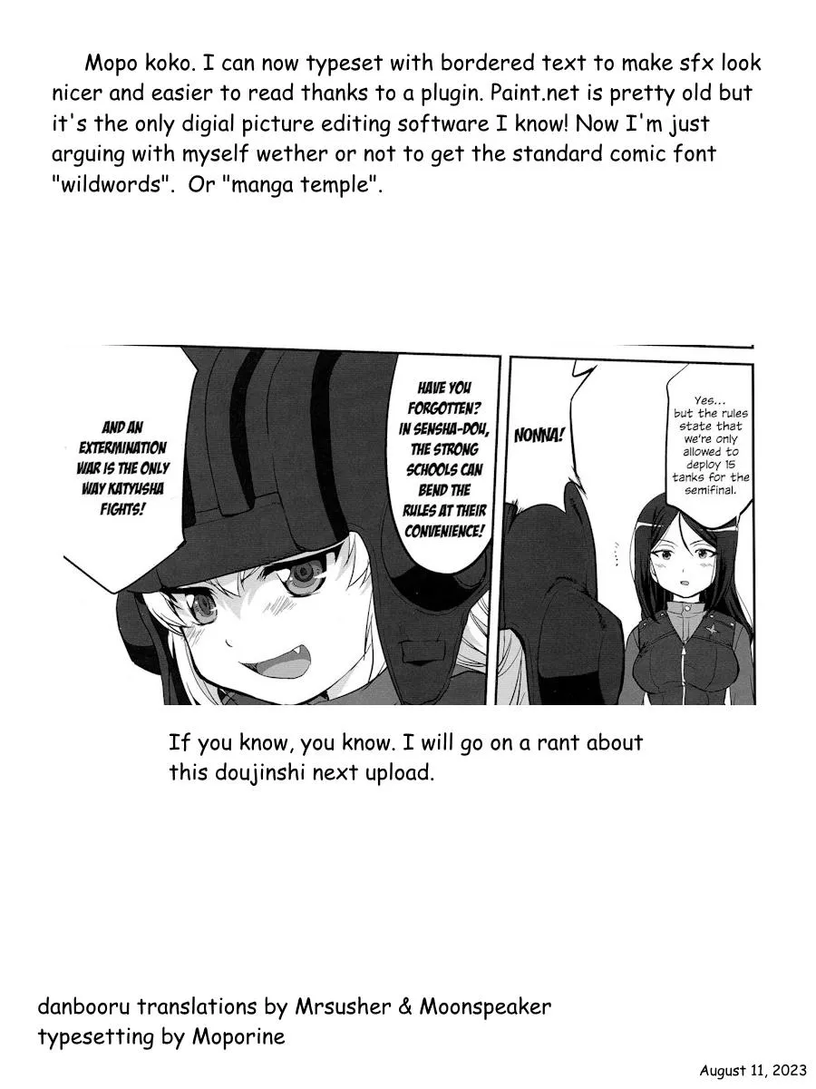 Girls und Panzer - Garupan Kindergarten Chapter 15 page 7 - MangaKakalot