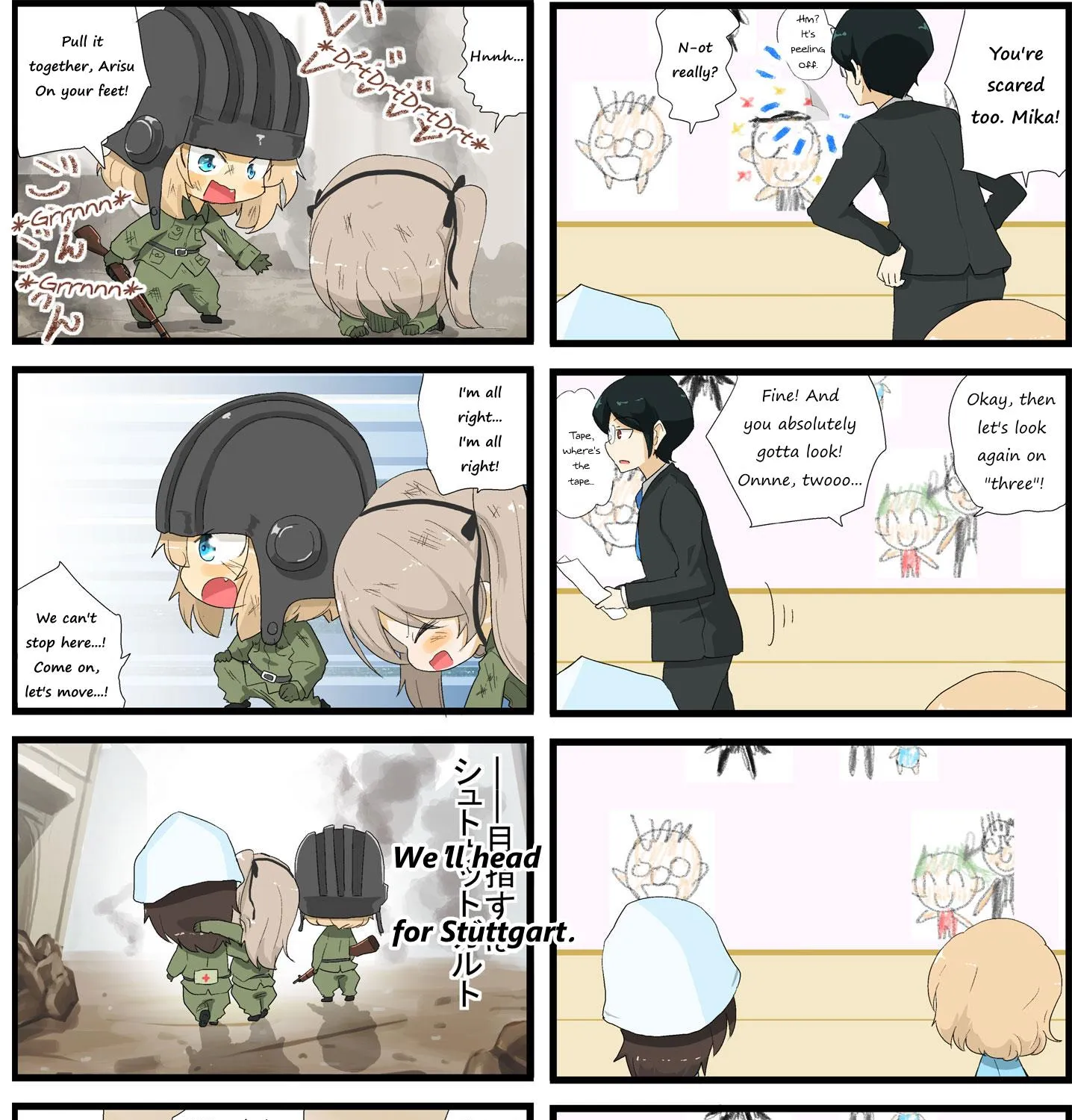 Girls und Panzer - Garupan Kindergarten Chapter 20 page 3 - MangaKakalot