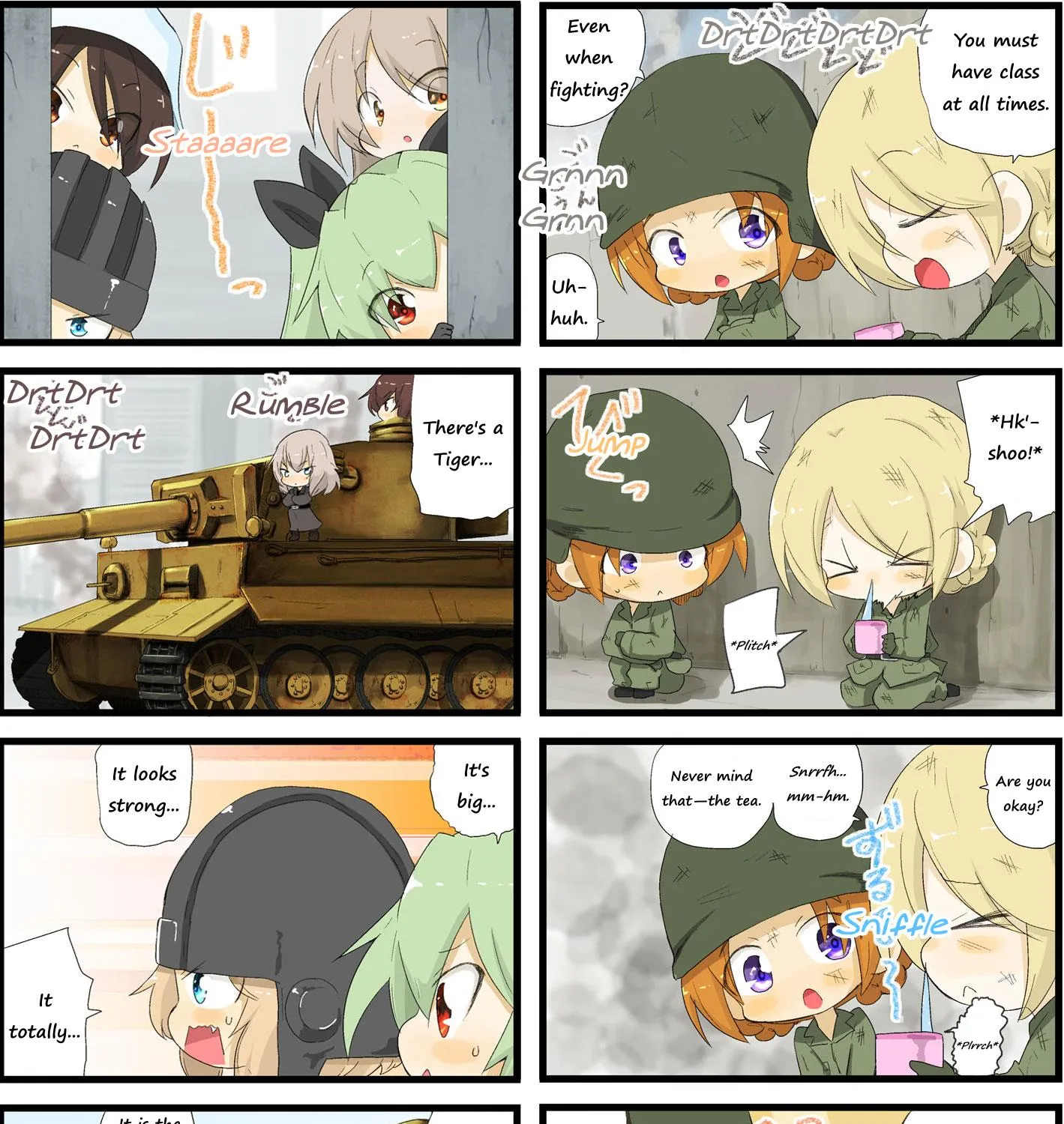 Girls und Panzer - Garupan Kindergarten Chapter 21 page 3 - MangaKakalot