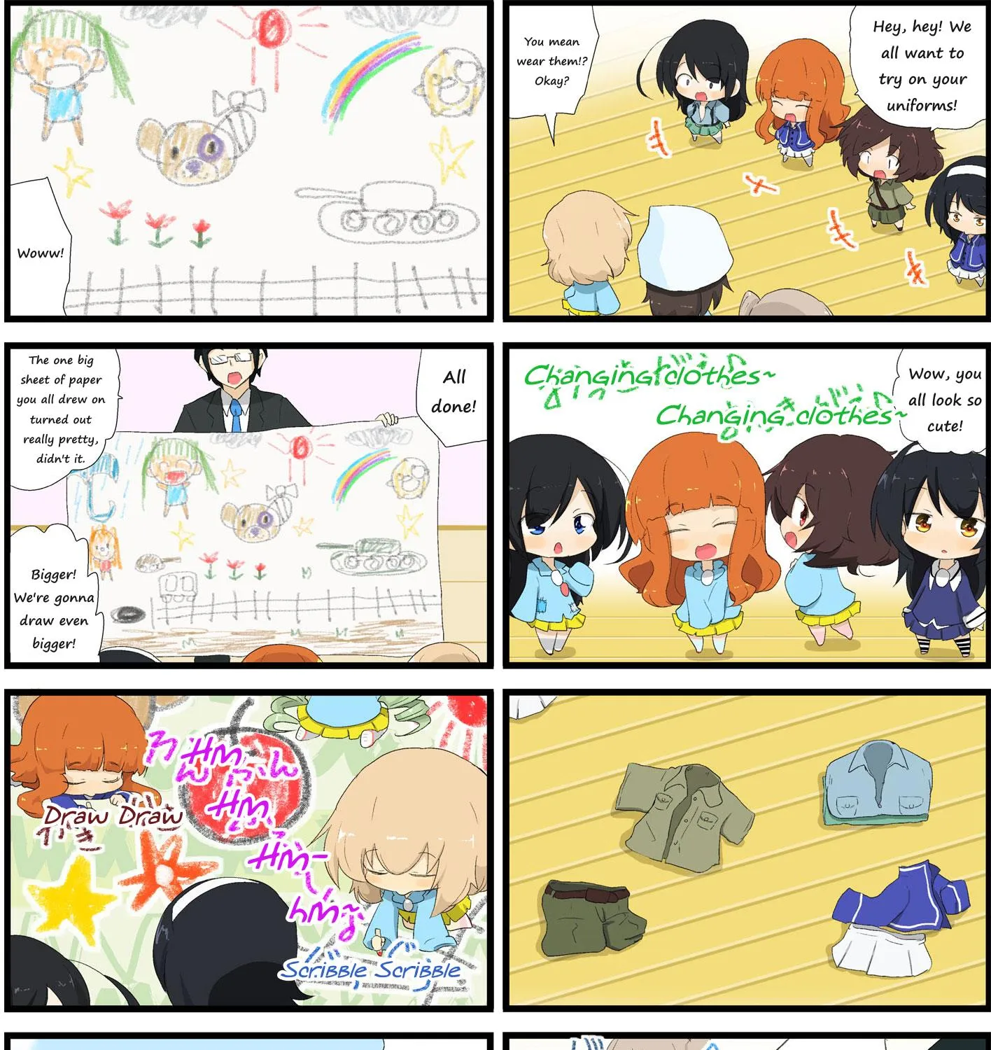 Girls und Panzer - Garupan Kindergarten Chapter 31 page 3 - MangaKakalot