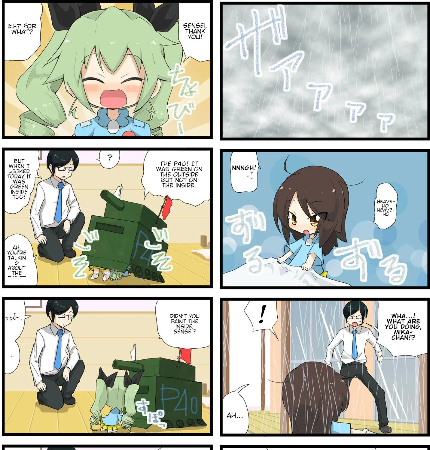 Girls und Panzer - Garupan Kindergarten Chapter 6 page 1 - MangaKakalot