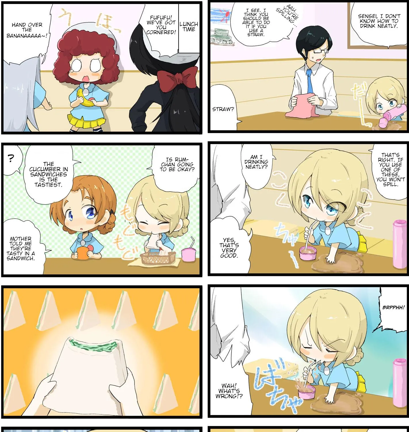 Girls und Panzer - Garupan Kindergarten Chapter 6 page 7 - MangaKakalot