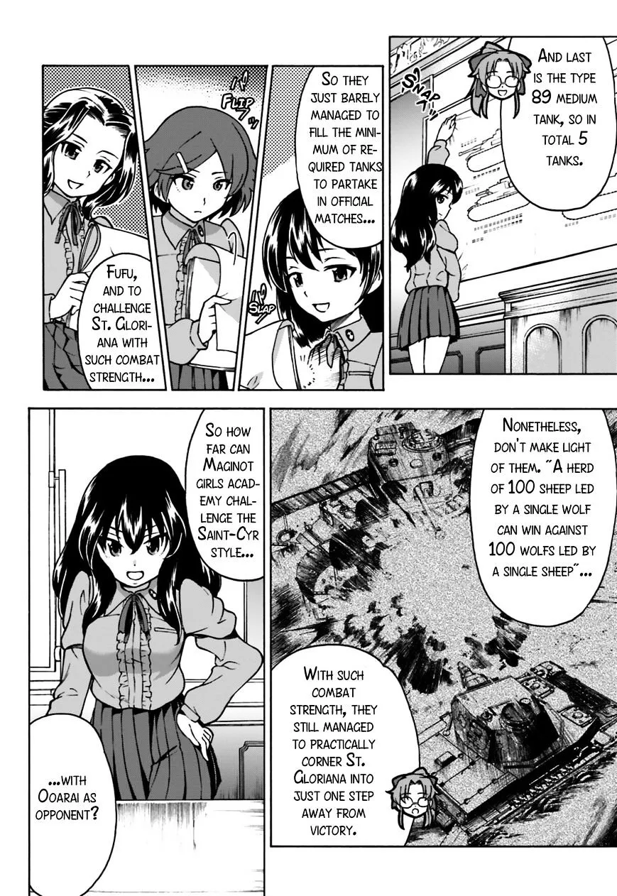 Girls Und Panzer - Gekitou! Maginot-Sen Desu!! Chapter 3 page 20 - MangaKakalot