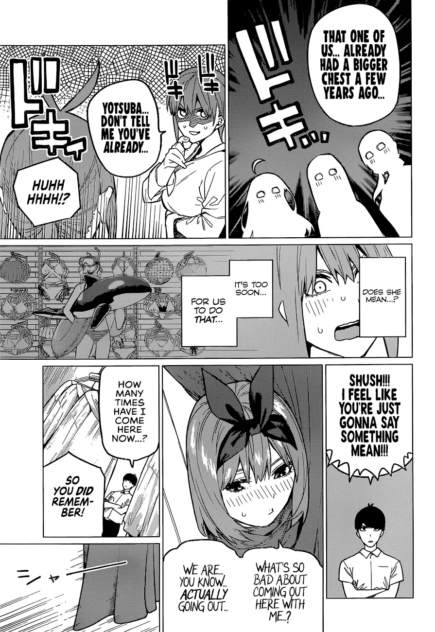 Go-Toubun No Hanayome Chapter 123 page 12 - MangaKakalot