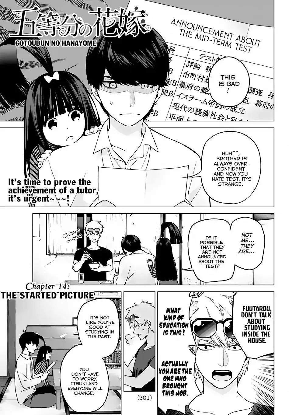 Go-Toubun No Hanayome - Page 1