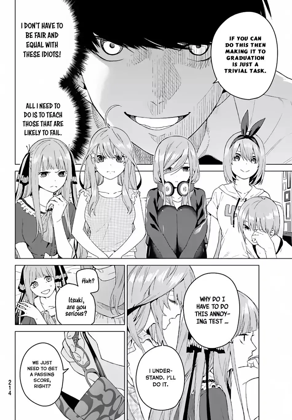 Go-Toubun No Hanayome Chapter 2 page 37 - MangaKakalot